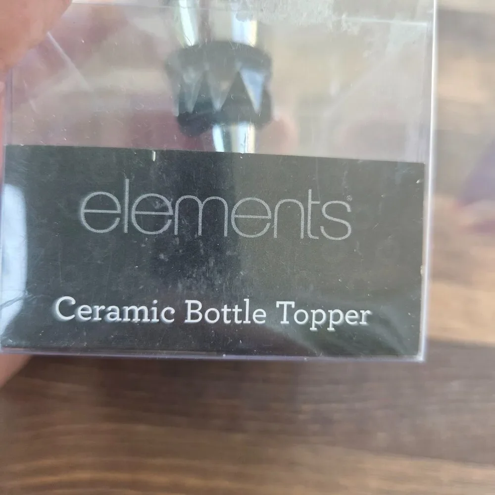 Life's A Cabernet Ceramic Wine Bottle Stopper Topper Barware Gift